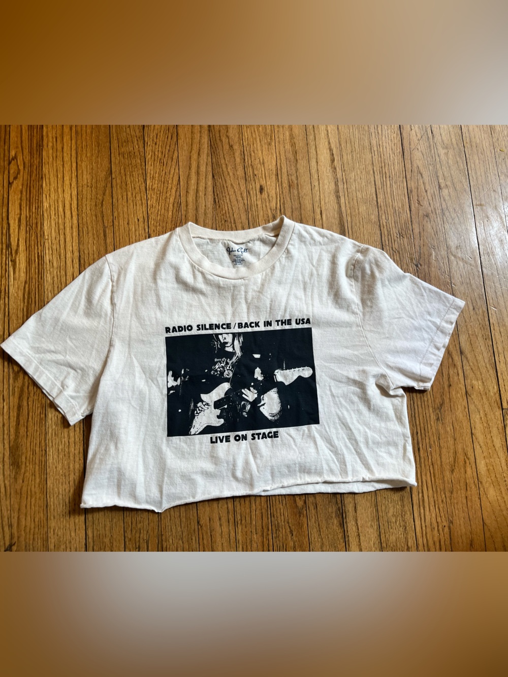 John Galt Cropped Radio Silence Shirt
